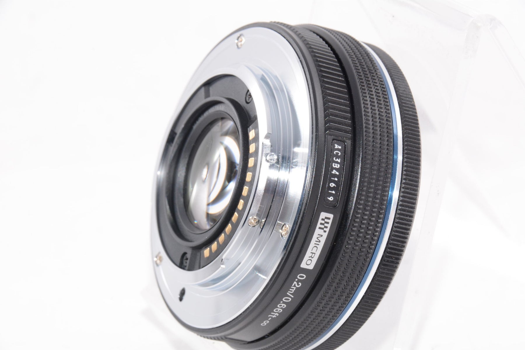 【外観特上級】OLYMPUS 電動式パンケーキズームレンズ M.ZUIKO DIGITAL ED 14-42mm F3.5-5.6 EZ BLK