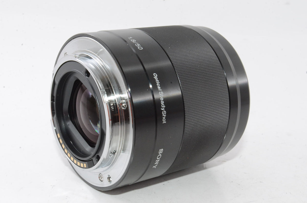 【外観特上級】ソニー SONY 単焦点レンズ E 50mm F1.8 OSS APS-Cフォーマット専用 SEL50F18-B