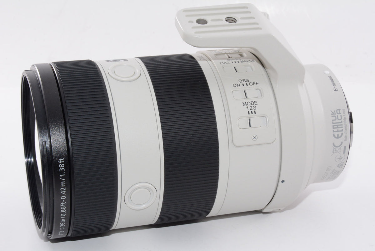【ほぼ新品】ソニー/望遠ズームレンズ/フルサイズ/FE 70-200mm F4 Macro G OSSⅡ / Gレンズ/デジタル一眼カメラα[Eマウント]用 純正レンズ / SEL70200G2