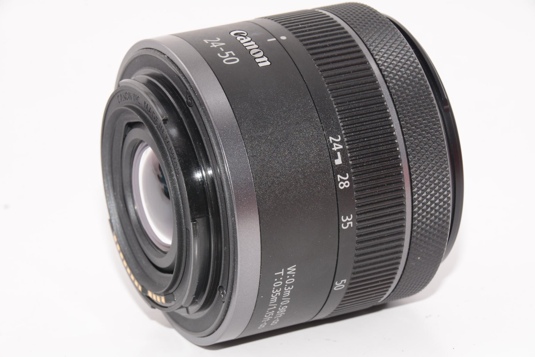 【外観特上級】Canon キヤノン RF24-50mm F4.5-6.3 は STM for Canon フルフレームミラーレスRFマウントカメラ 広角-標準ズームレンズ コンパクト 軽量 光学手ブレ補正 Vlogや撮影用