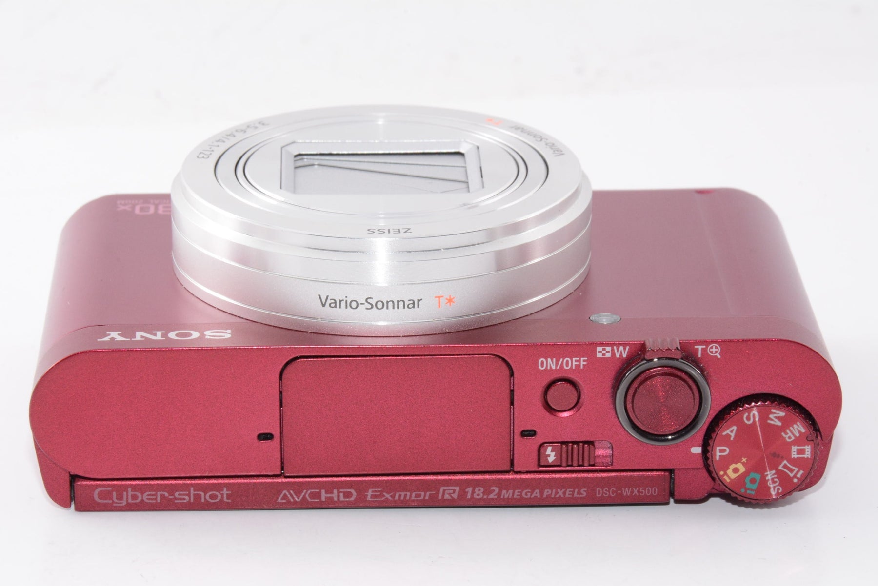 【外観特上級】SONY デジタルカメラ DSC-WX500 レッド Cyber-shot