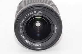 【外観特上級】Canon 標準ズームレンズ EF-S18-55mm F3.5-5.6 IS STM