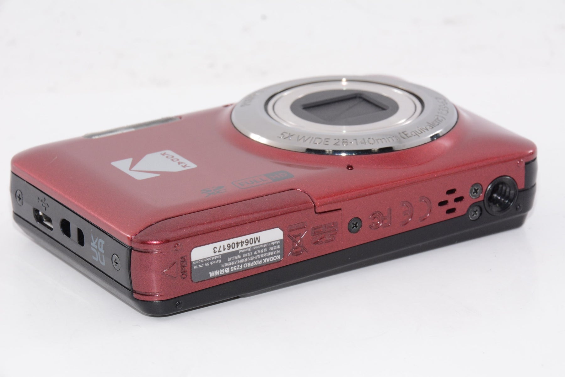 【外観特上級】KODAK コダック PIXPRO  FZ55-RD 1 レッド