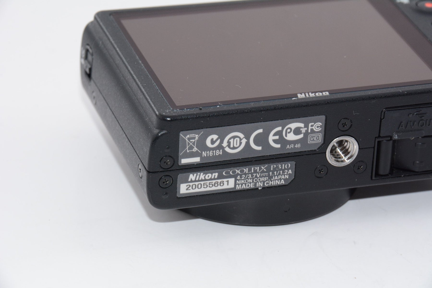 【外観特上級】Nikon デジタルカメラ COOLPIX (クールピクス) P310 ブラック
