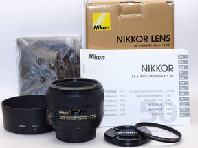 【外観特上級】Nikon 単焦点レンズ AF-S NIKKOR 50mm f/1.4G フルサイズ対応