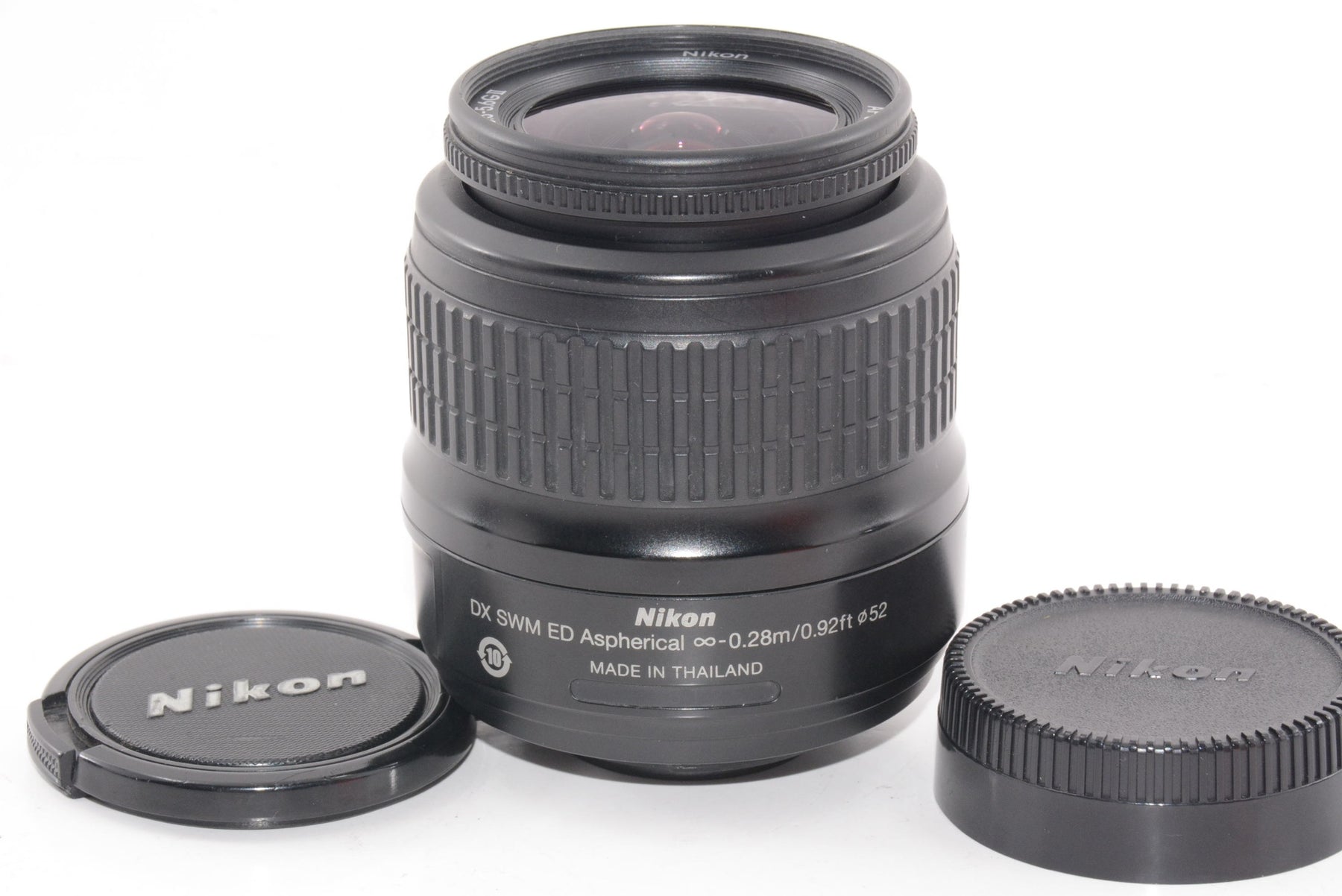 【外観特上級】Nikon 標準ズームレンズ AF-S DX Zoom Nikkor ED 18-55mm f/3.5-5.6 G II  ブラック