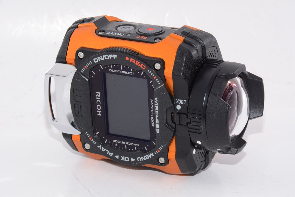 【外観特上級】RICOH 防水アクションカメラ WG-M1 オレンジ WG-M1 OR 08286