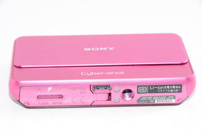 【外観特上級】ソニー SONY デジタルカメラ Cybershot T99 (1410万画素CCD/光学x4/デジタルx8) ピンク DSC-T99/P