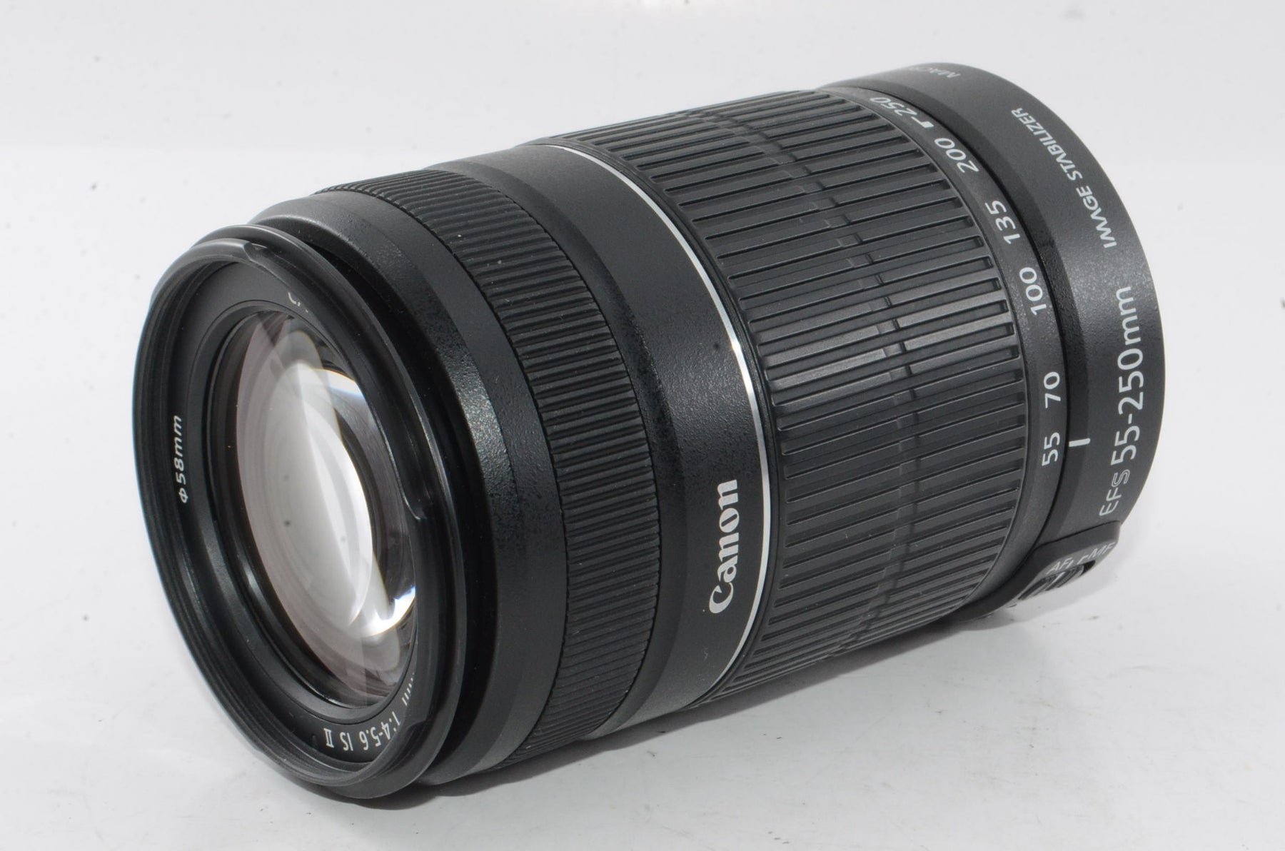 【外観特上級】Canon 望遠ズームレンズ EF-S55-250mm F4-5.6 IS II