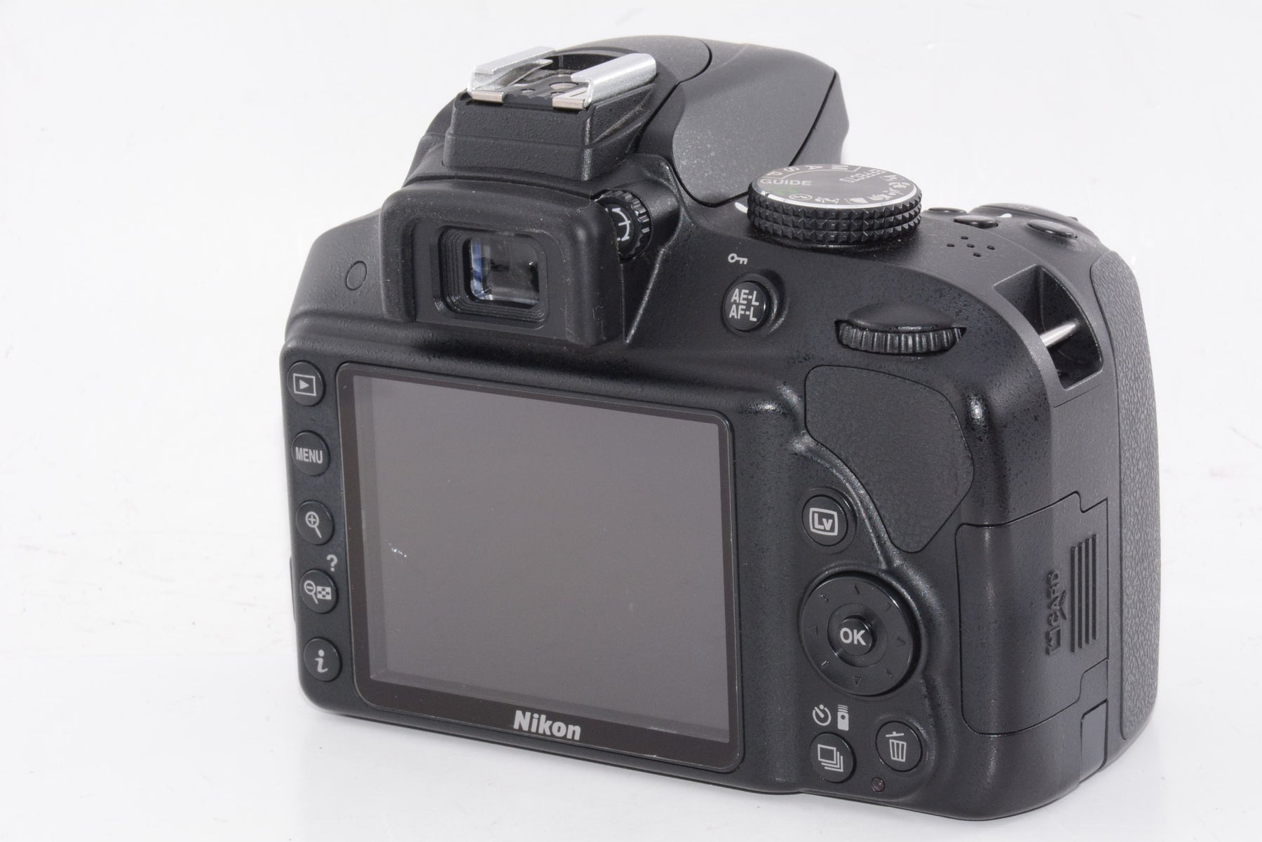【外観並級】Nikon デジタル一眼レフカメラ D3300 18-55 VR IIレンズキット ブラック D3300LKBK
