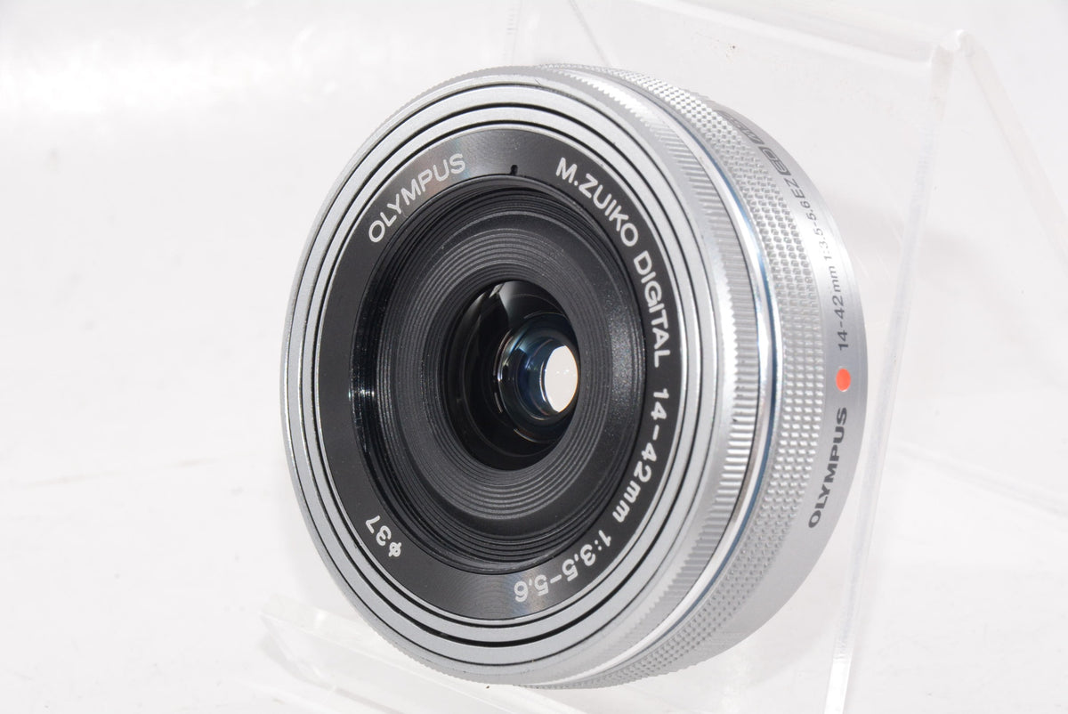 【外観特上級】OLYMPUS M.ZUIKO DIGITAL ED 14-42mm F3.5-5.6 EZ SLV