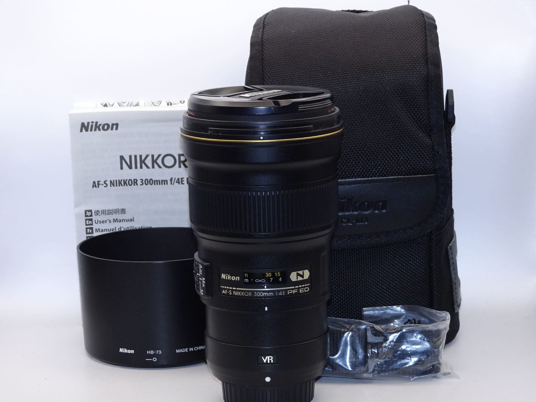 【外観特上級】Nikon 単焦点レンズ AF-S NIKKOR 300mm f/4E PF ED VR フルサイズ対応 AFSVRPF300 4