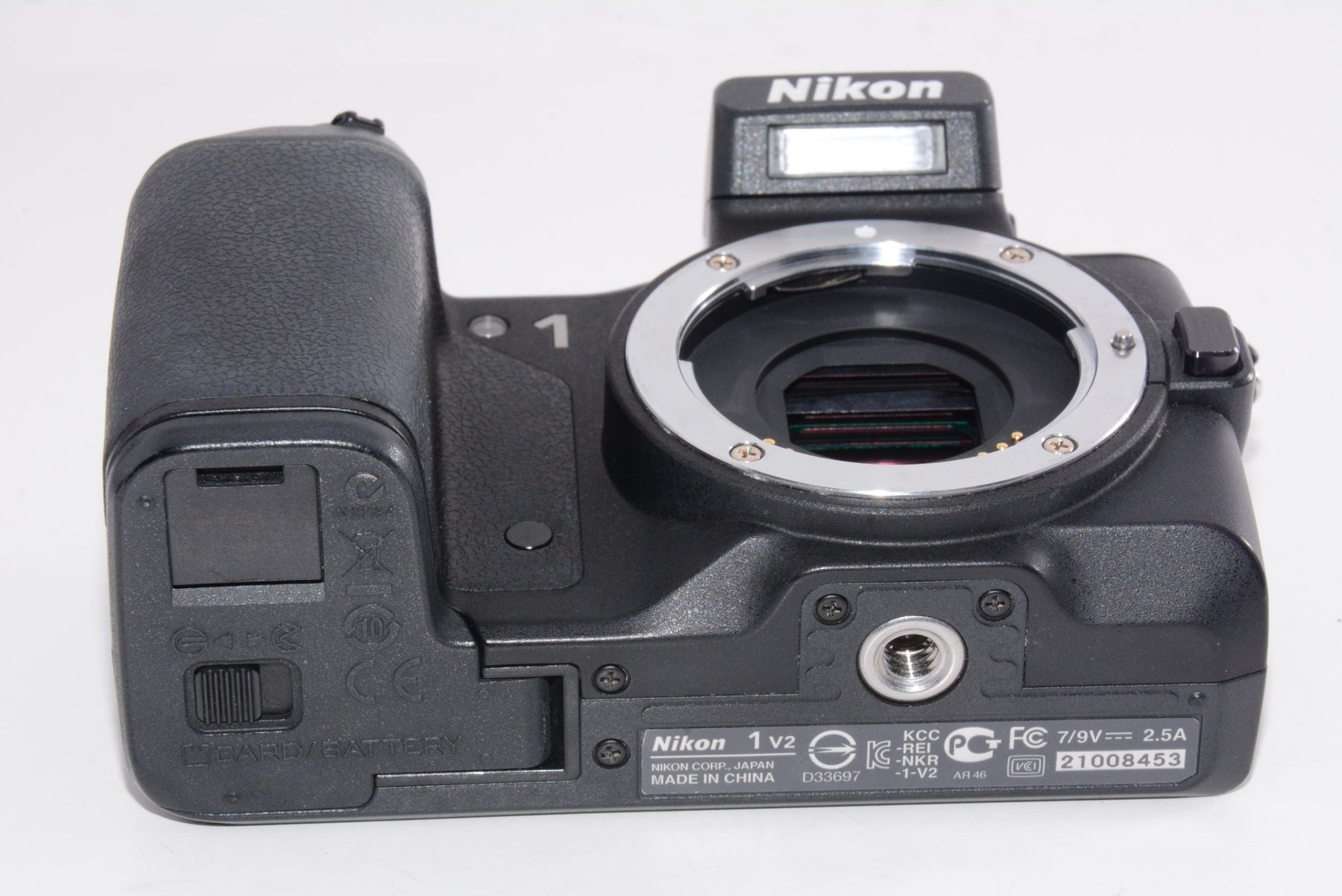 【外観並級】Nikon ミラーレス一眼 Nikon 1 V2 ボディー ブラック N1V2BK