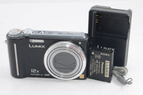 【外観特上級】パナソニック デジタルカメラ LUMIX (ルミックス) TZ7 ブラック DMC-TZ7-K