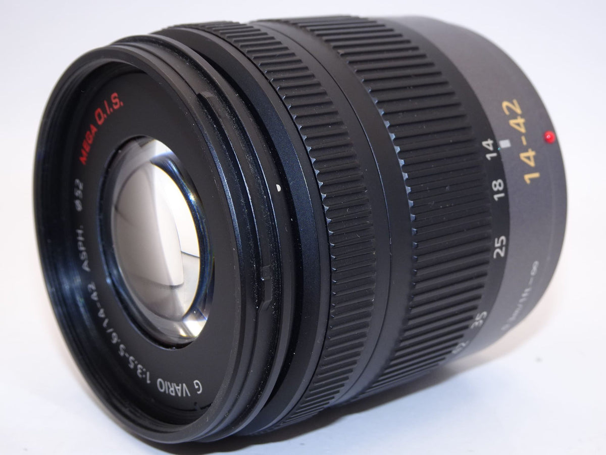 【外観特上級】パナソニック LUMIX G VARIO 14-42mm F3.5-5.6 ASPH. MEGA O.I.S H-FS014042