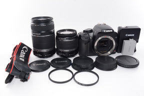 【外観並級】Canon デジタル一眼レフカメラ EOS Kiss X2 ダブルズームキット