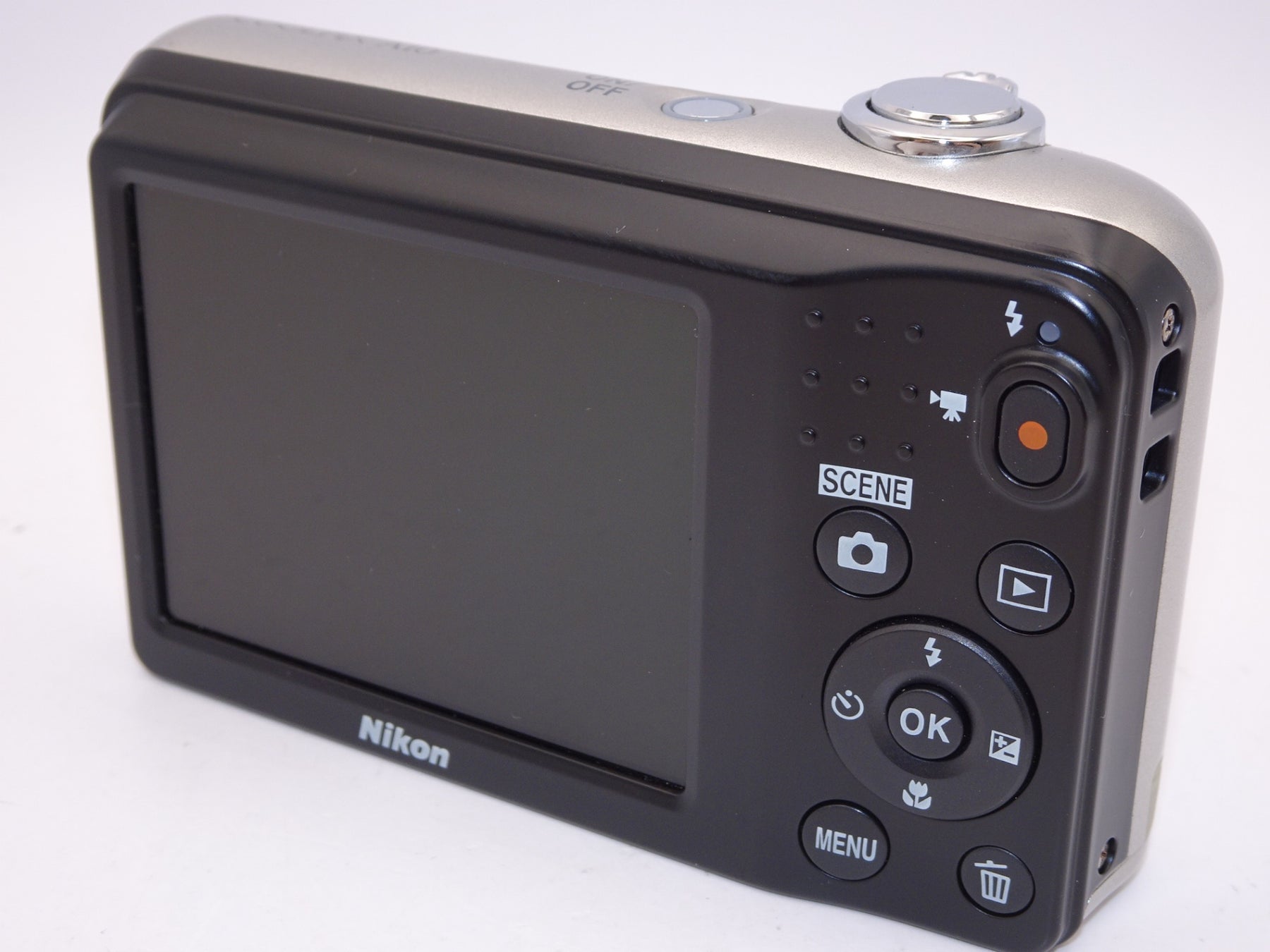 【外観特上級】Nikon デジタルカメラ COOLPIX A10 シルバー  A10SL