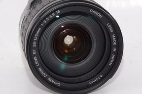 【外観並級】Canon 標準ズームレンズ EF28-135mm F3.5-5.6 IS USM フルサイズ対応