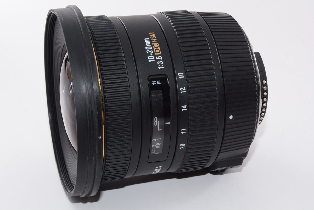【外観並級】SIGMA 超広角ズームレンズ 10-20mm F3.5 EX DC HSM ニコン用 APS-C専用 202552