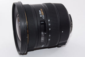 【外観並級】SIGMA 超広角ズームレンズ 10-20mm F3.5 EX DC HSM ニコン用 APS-C専用 202552