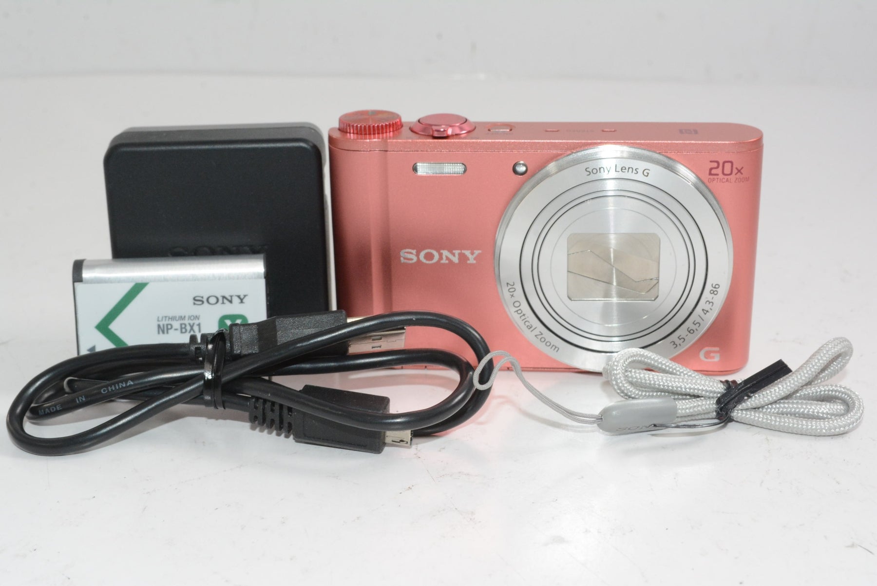 【外観並級】ソニー SONY デジタルカメラ Cyber-shot WX350 ピンク DSC-WX350-P