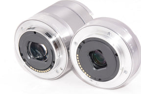 【外観並級】ソニー SONY ミラーレス一眼α NEX-5 ダブルレンズキット シルバー