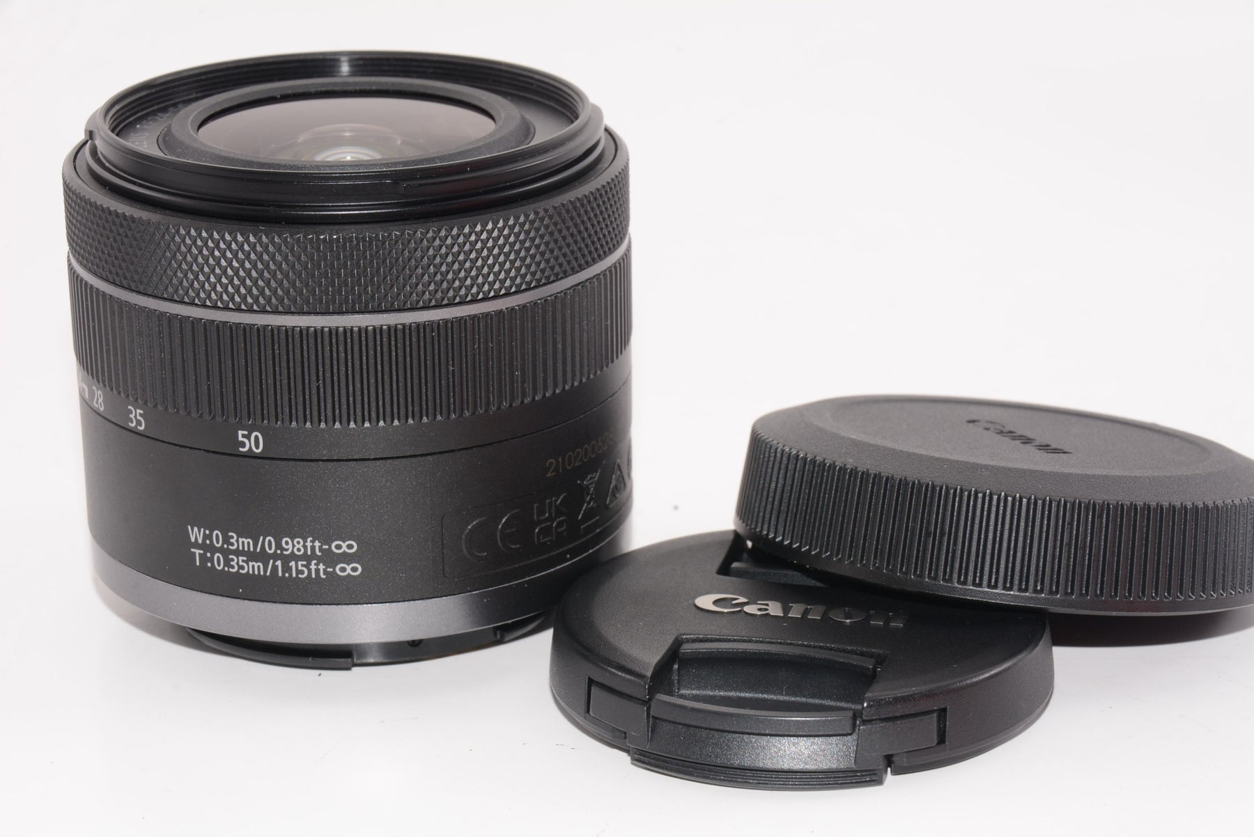 【外観特上級】Canon キヤノン RF24-50mm F4.5-6.3 は STM for Canon フルフレームミラーレスRFマウントカメラ 広角-標準ズームレンズ コンパクト 軽量 光学手ブレ補正 Vlogや撮影用