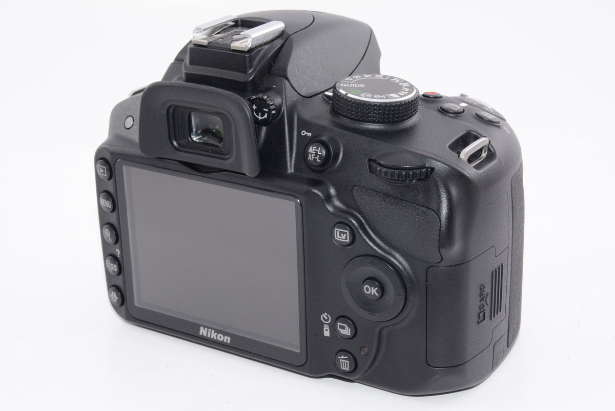 【外観特上級】Nikon デジタル一眼レフカメラ D3200 ボディー ブラック D3200BK