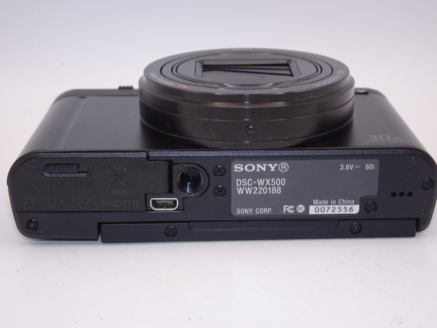 【外観並級】SONY デジタルカメラ DSC-WX500 ブラック Cyber-shot