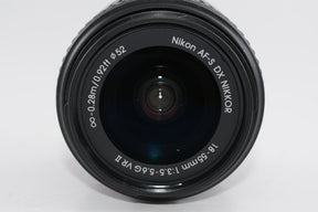 【外観特上級】Nikon 標準ズームレンズ AF-S DX NIKKOR 18-55mm f/3.5-5.6G VR II