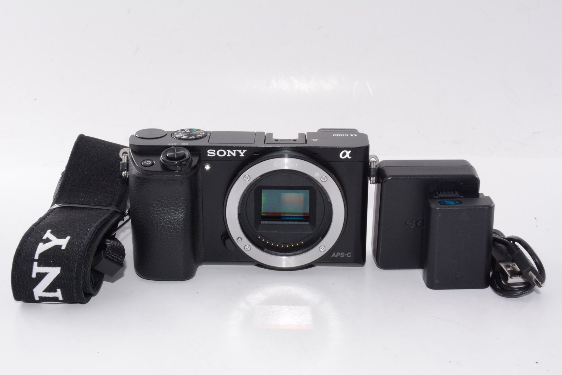 【外観特上級】SONY ミラーレス一眼 α6000 ボディ ブラック ILCE-6000 B