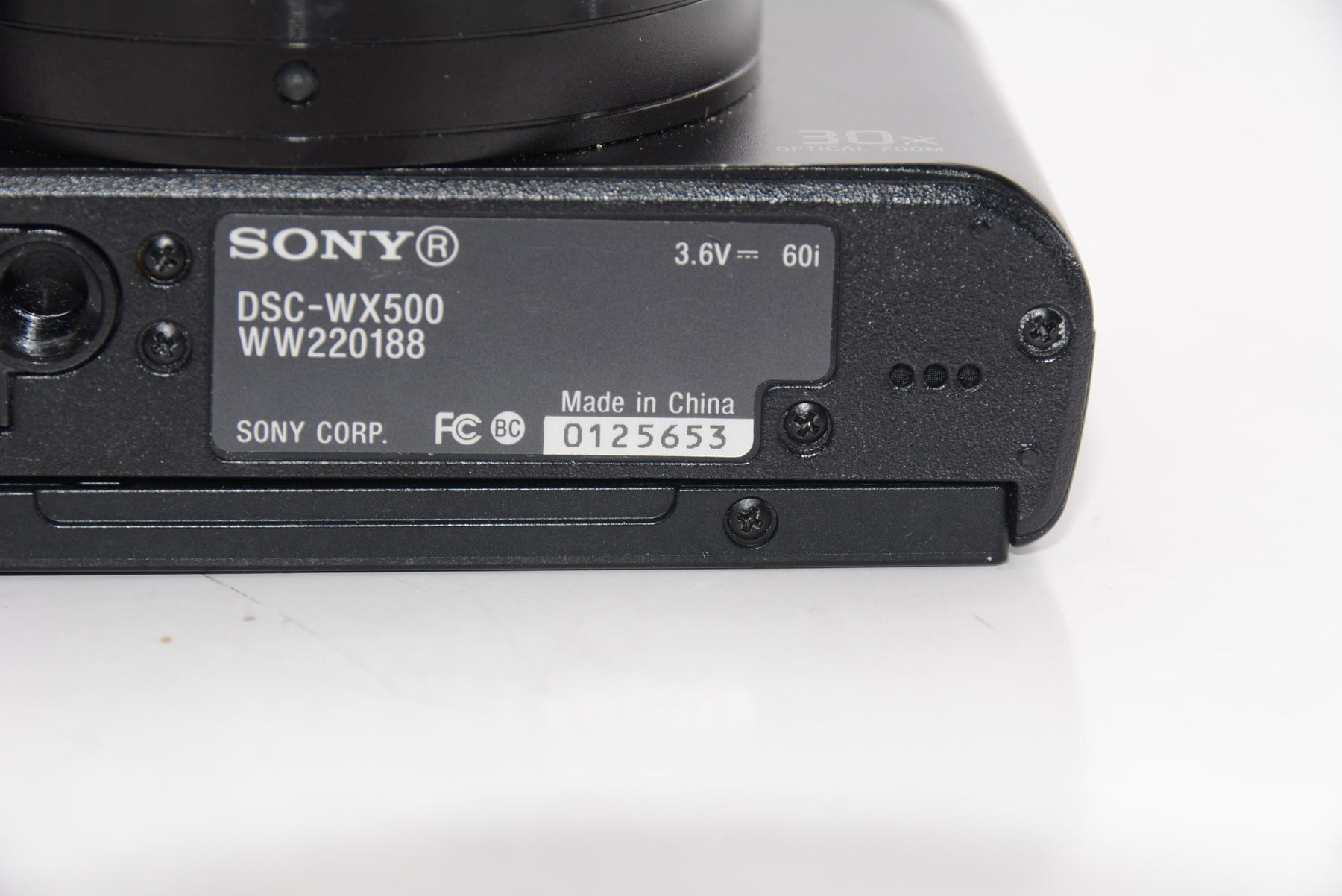 【外観並級】SONY デジタルカメラ DSC-WX500 ブラック Cyber-shot DSC-WX500 BC