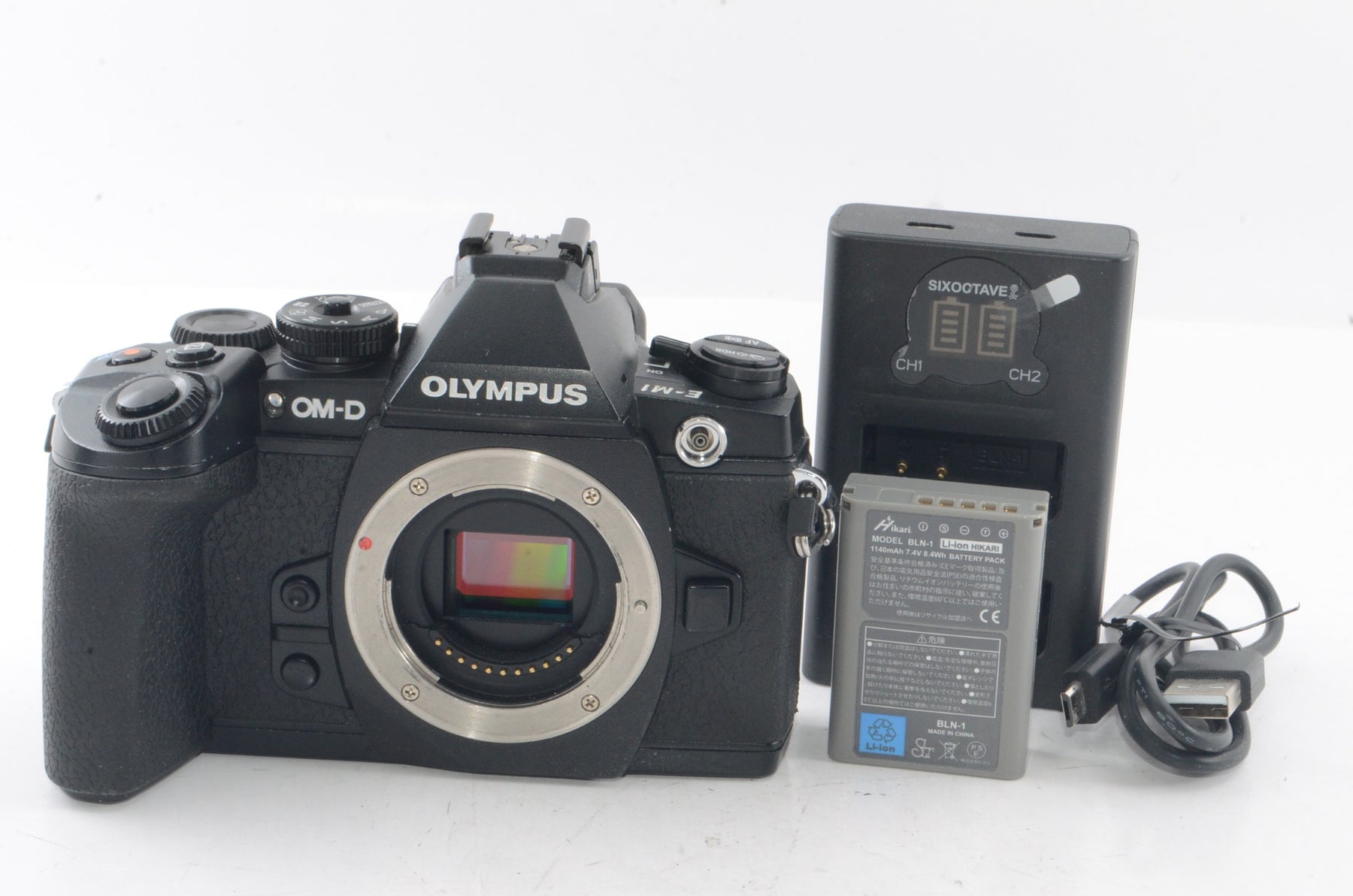 【外観並級】OLYMPUS ミラーレス一眼 OM-D E-M1 ボディ ブラック