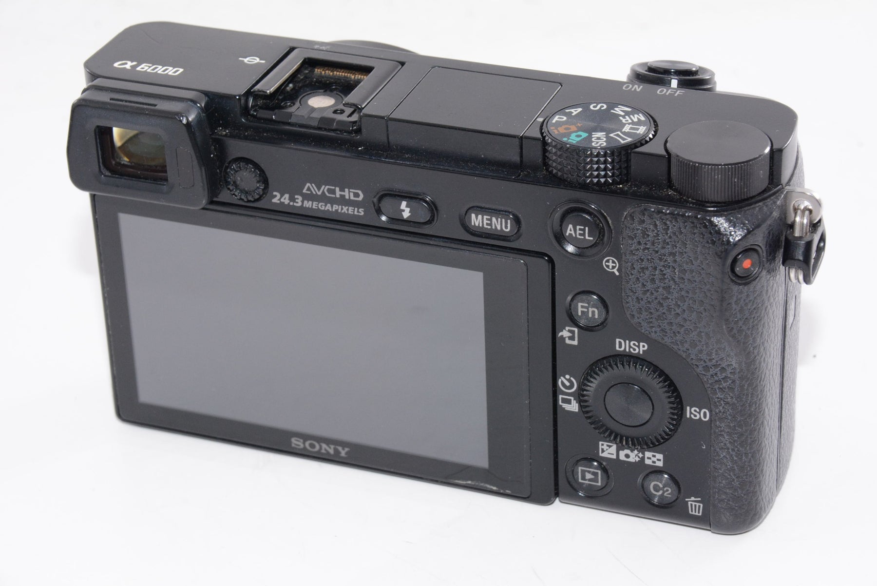 【外観並級】SONY ミラーレス一眼 α6000 ボディ ブラック ILCE-6000 B