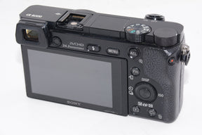 【外観並級】SONY ミラーレス一眼 α6000 ボディ ブラック ILCE-6000 B