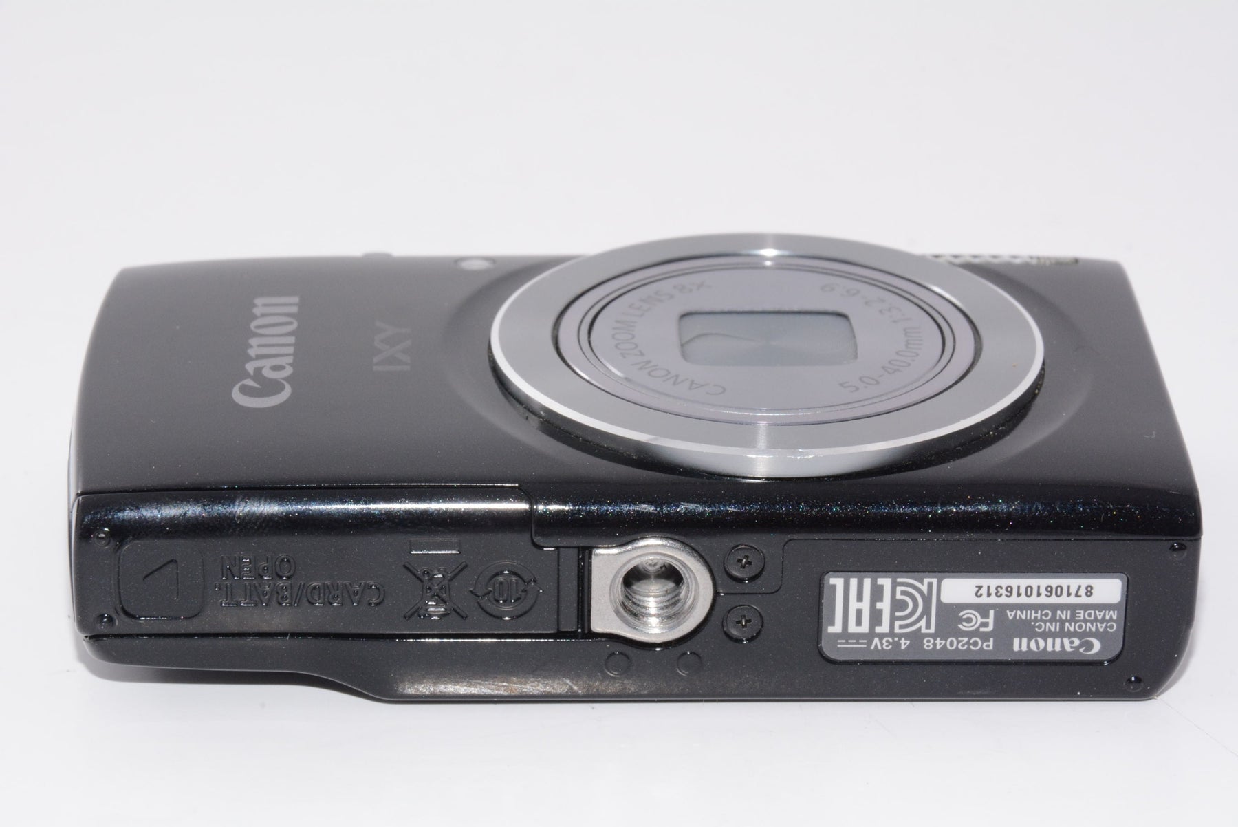 【外観特上級】Canon デジタルカメラ IXY 120 ブラック IXY120(BK)