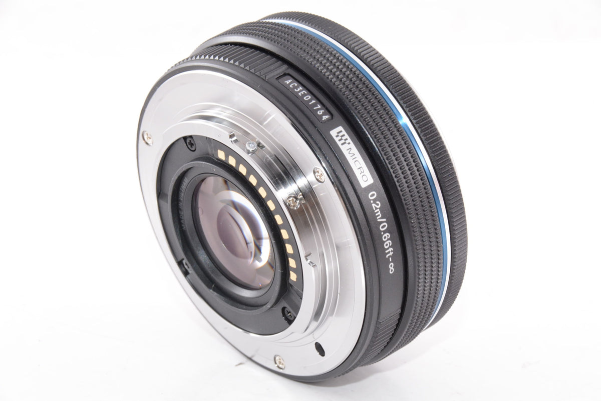 【外観特上級】OLYMPUS 電動式パンケーキズームレンズ M.ZUIKO DIGITAL ED 14-42mm F3.5-5.6 EZ BLK