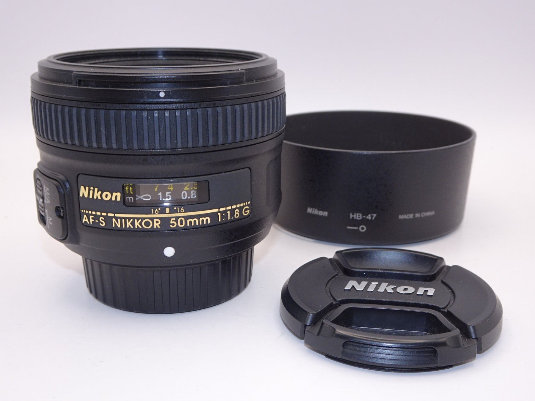 【外観特上級】Nikon 単焦点レンズ AF-S NIKKOR 50mm f/1.8G フルサイズ対応 AF-S 50/1.8G