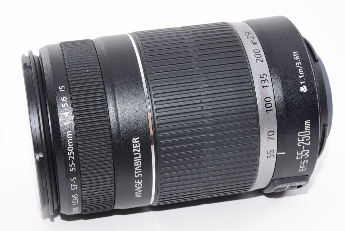 【外観並級】Canon 望遠レンズ EF-S55-250mm F4-5.6 IS