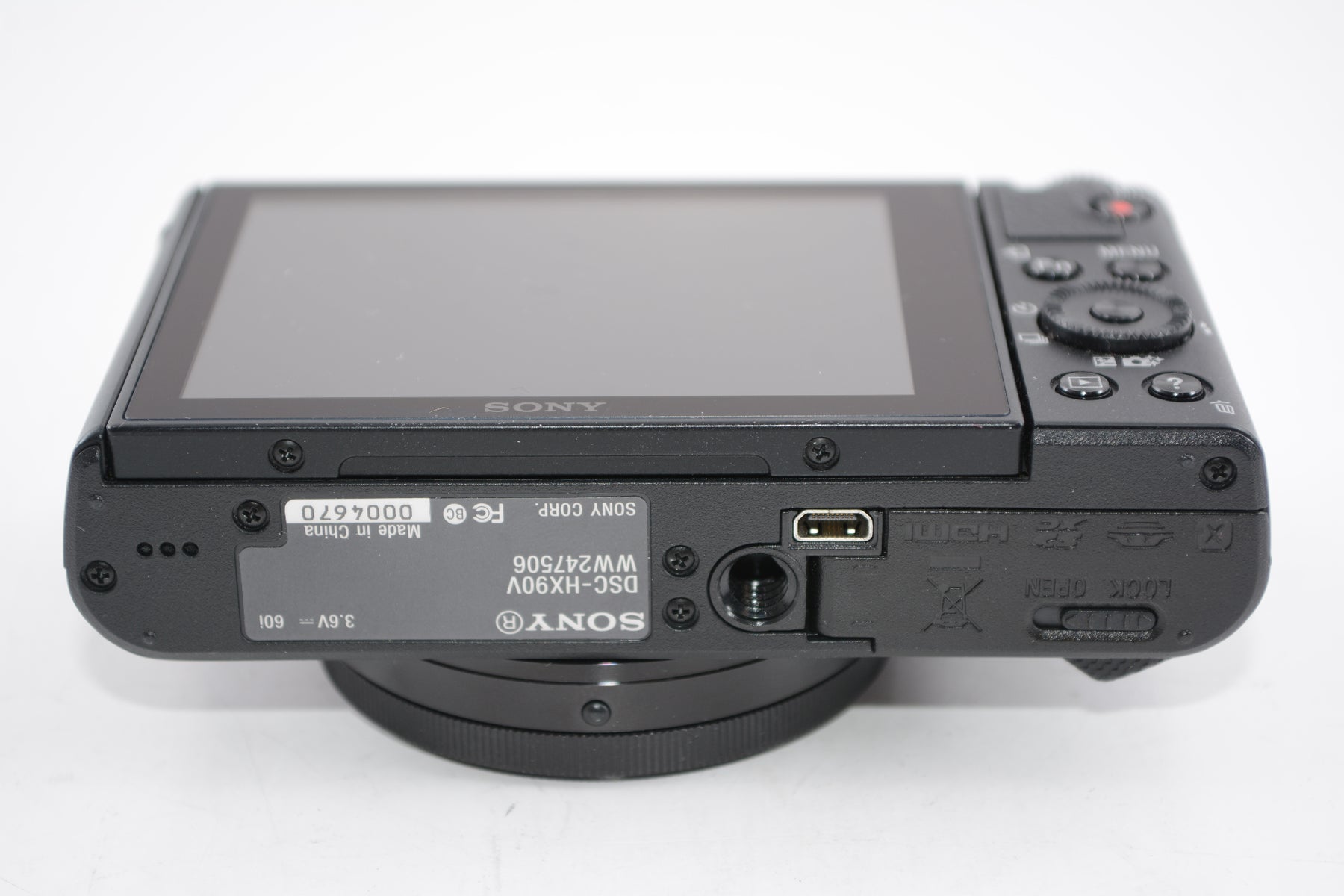 【外観特上級】ソニー SONY デジタルカメラ DSC-HX90V ブラック