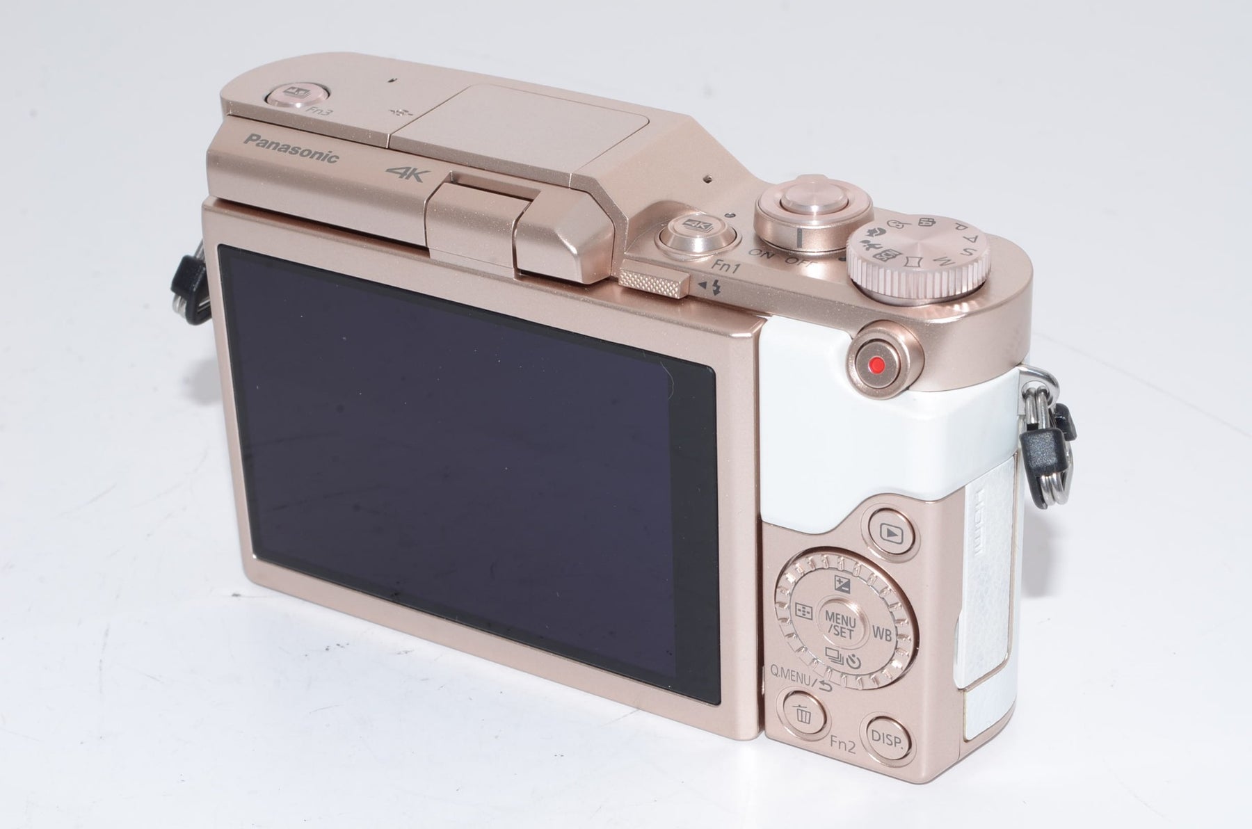 【外観特上級】パナソニック ミラーレス一眼カメラ ルミックス GF10 ダブルレンズキット 標準ズームレンズ/単焦点レンズ付属 ホワイト DC-GF10W-W