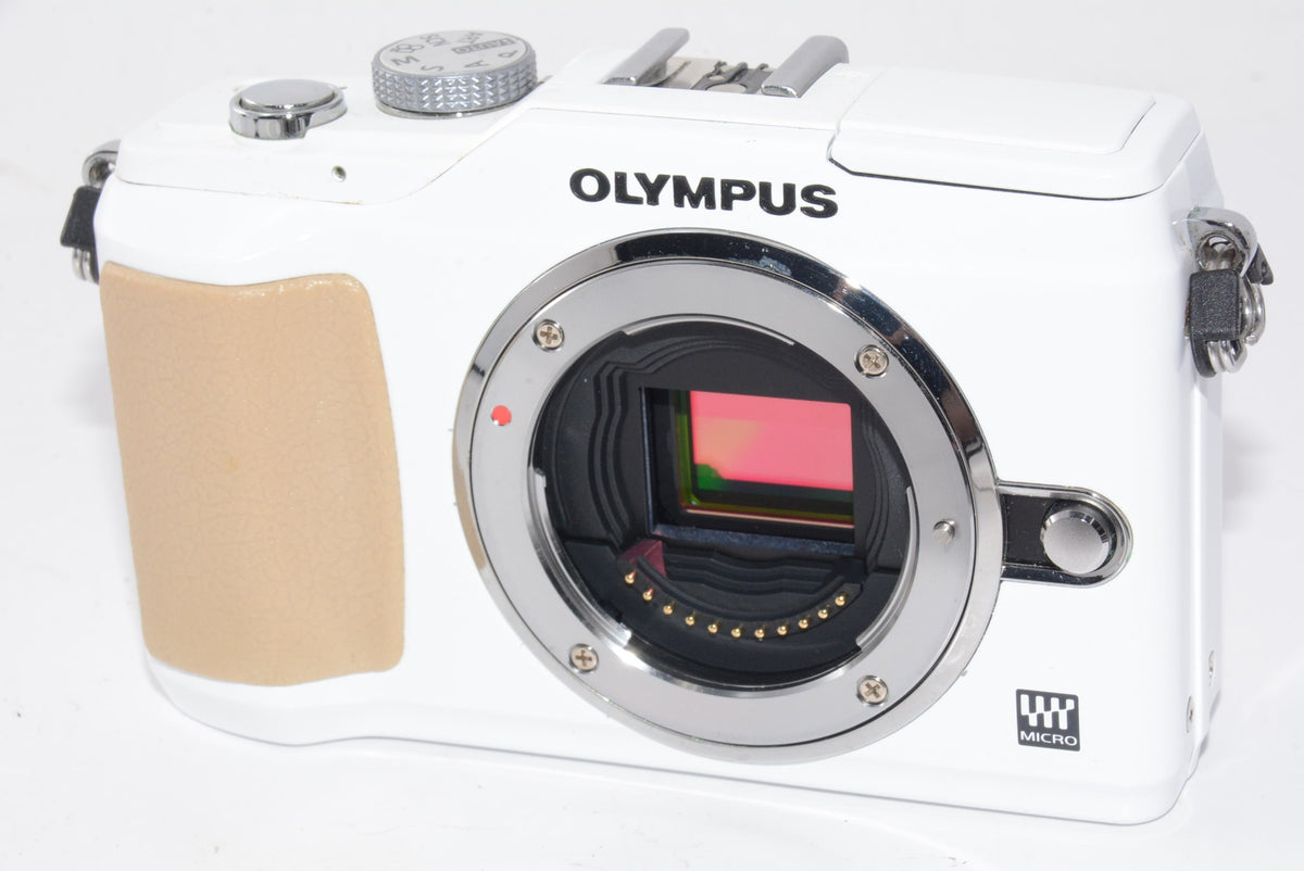 【外観特上級】OLYMPUS ミラーレス一眼 E-PL2 ボディ ホワイト