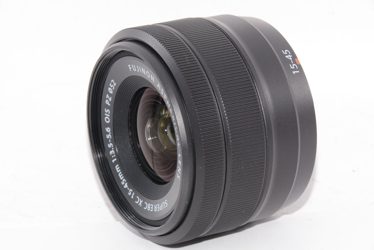 【外観特上級】FUJIFILM 交換レンズXC15-45mmブラック XC15-45MMF3.5-5.6OIS PZ B