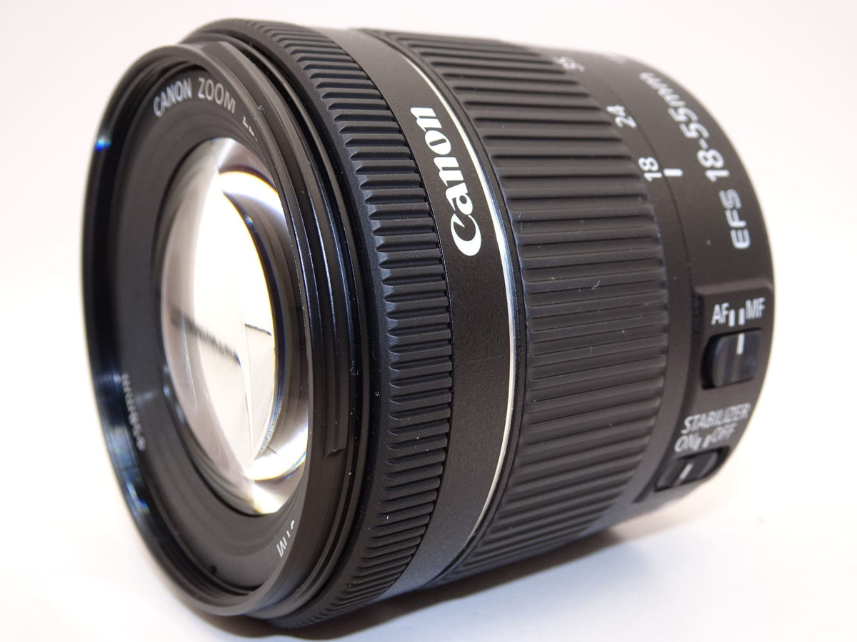 【外観特上級】Canon 標準ズームレンズ EF-S18-55mm F4.0-5.6IS STM