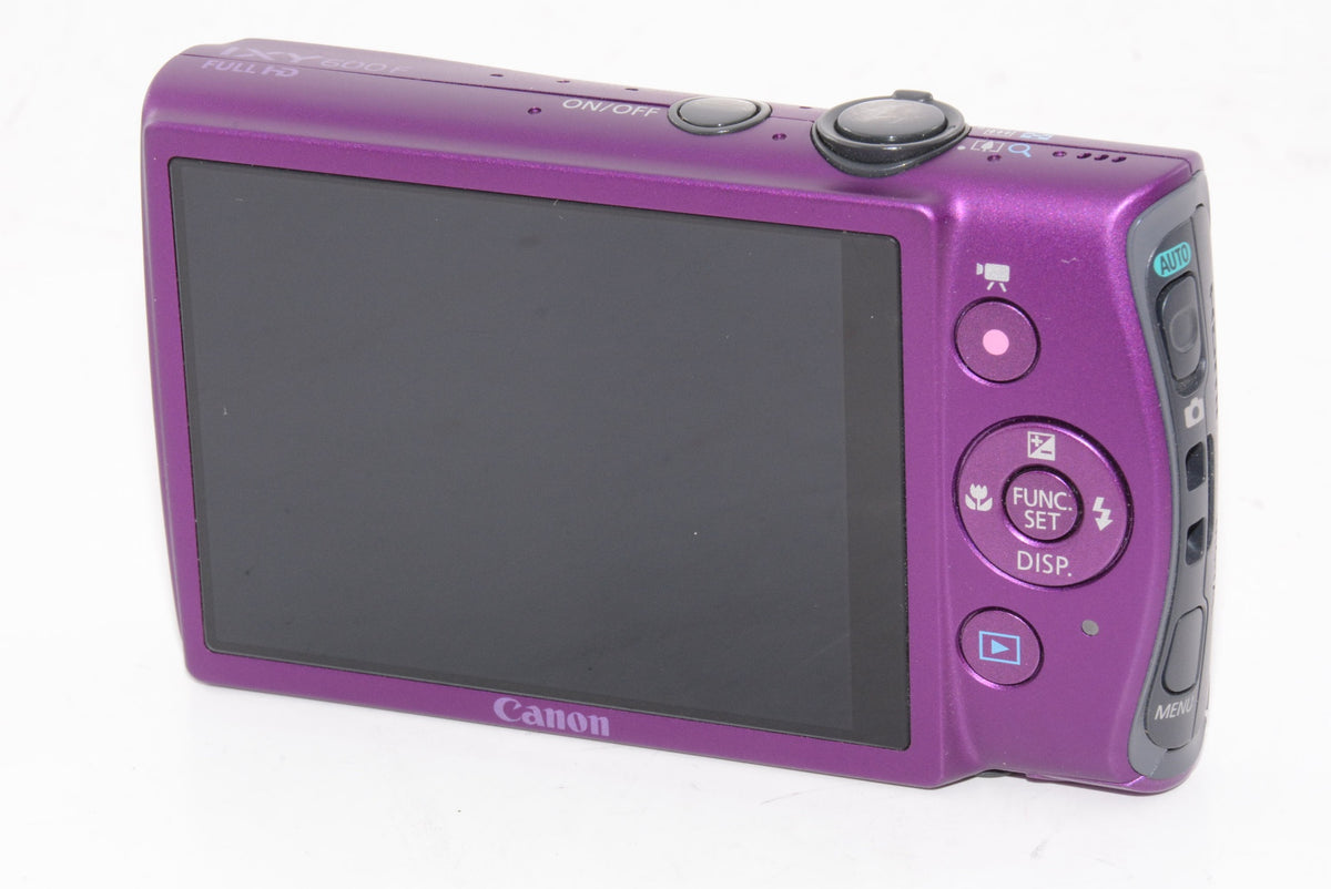 【外観並級】Canon デジタルカメラ IXY600F パープル IXY600F(PR)
