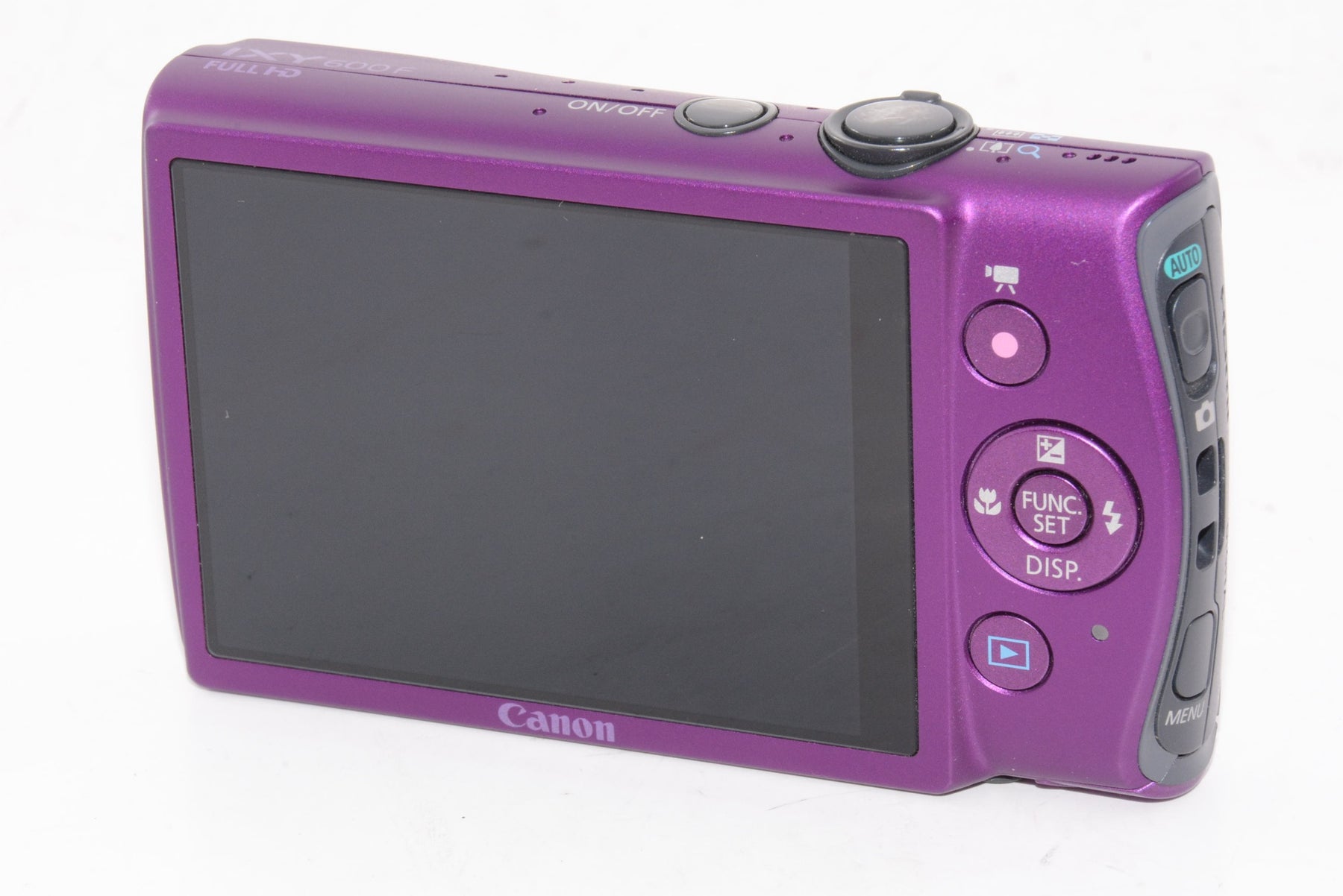 【外観並級】Canon デジタルカメラ IXY600F パープル IXY600F(PR)