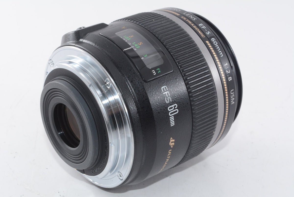 【外観並級】Canon 単焦点マクロレンズ EF-S60mm F2.8マクロ USM APS-C対応