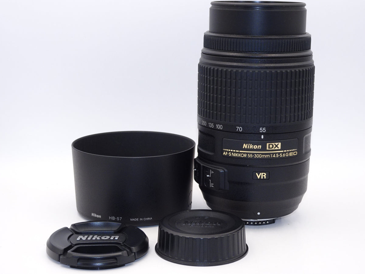 【外観特上級】Nikon 望遠ズームレンズ AF-S DX NIKKOR 55-300mm f/4.5-5.6G ED VR