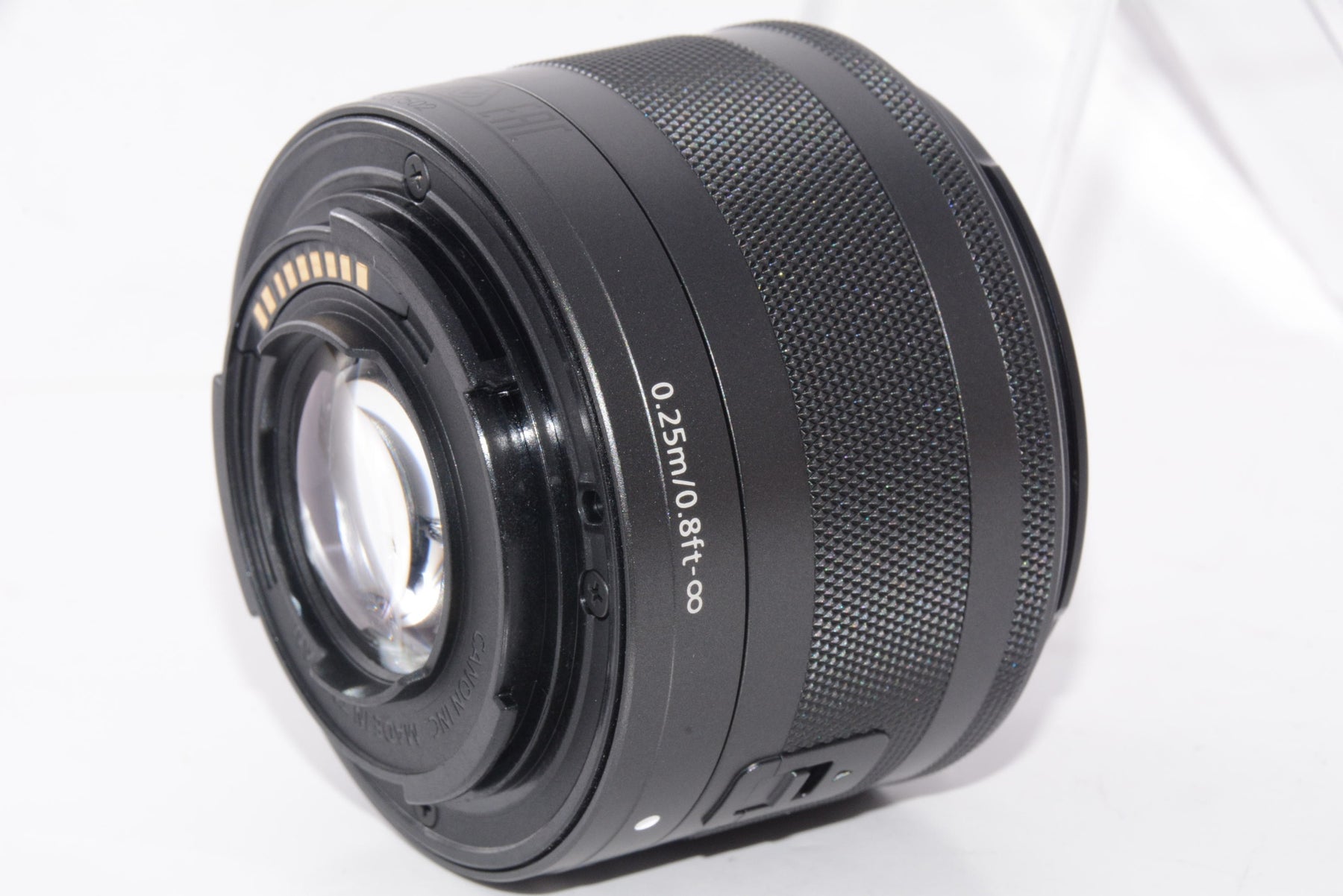 【外観特上級】Canon 標準ズームレンズ EF-M15-45mm F3.5-6.3IS STM(グラファイト) ミラーレス一眼対応 EF-M15-45ISSTM