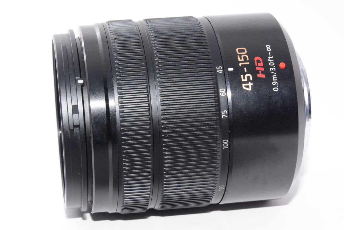 【外観並級】パナソニック マイクロフォーサーズ用 ルミックス G VARIO 45-150mm/F4.0-5.6 ブラック